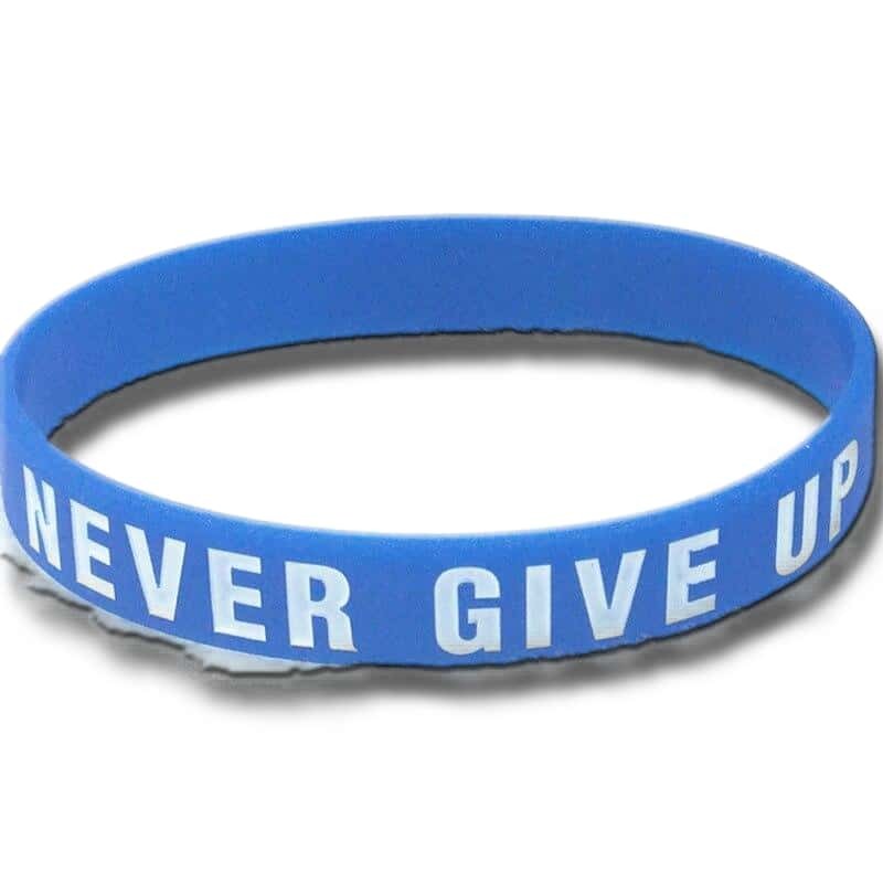 BRACELET FITNESS - NEVER GIVE UP