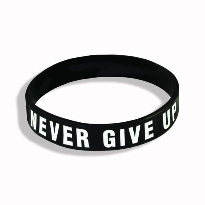 BRACELET FITNESS - NEVER GIVE UP