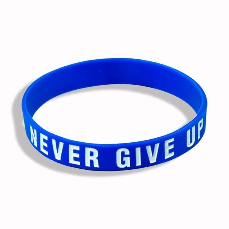 BRACELET FITNESS - NEVER GIVE UP