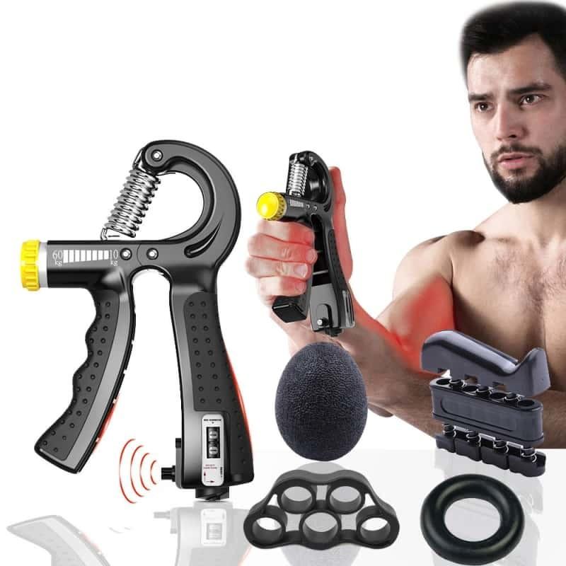 BIEN ETRE FITNESS - KIT PINCE DE MUSCULATION POUR LA MAIN