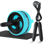 EXERCICE ABDOS AB WHEEL + CORDE À SAUTER 2en1 | MATÉRIEL FITNESS - Vignette | LE BOX DU FITNESS®