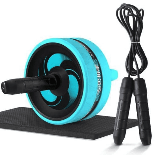 MATÉRIEL FITNESS - AB ROLLER WHEEL + CORDE A SAUTER