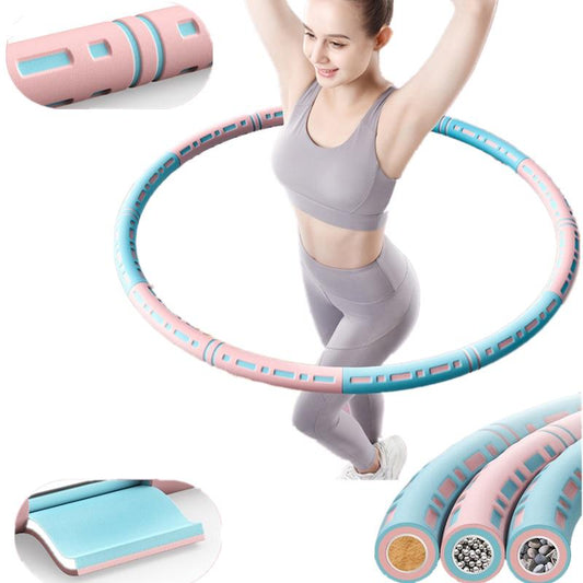 MATÉRIEL FITNESS - HULA HOOP 6 SECTION AJUSTABLE