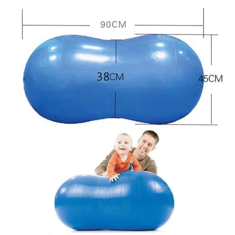 BIEN ETRE FITNESS - BALLON CACAHUÈTE GONFLABLE